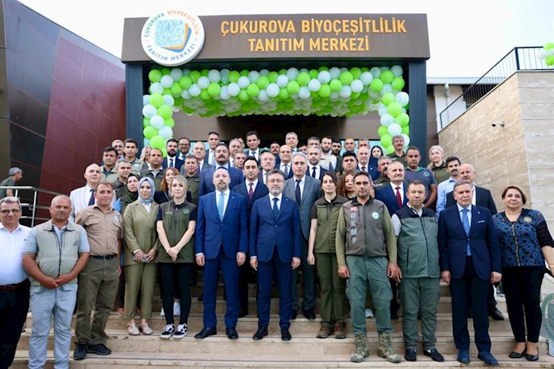 ÇUKUROVA BİYOÇEŞİTLİLİK TANITIM MERKEZİ AÇILDI