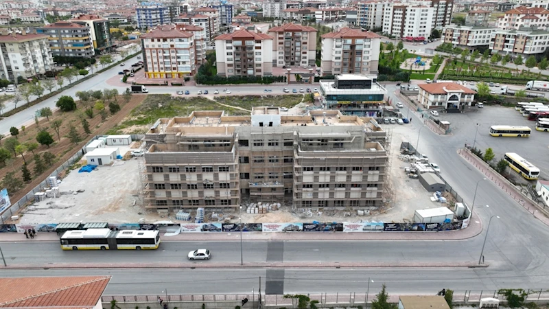 TOPLUM RUH SAĞLIĞI MERKEZİ VE SAĞLIKLI HAYAT MERKEZİ’NİN YAPIMI SÜRÜYOR
