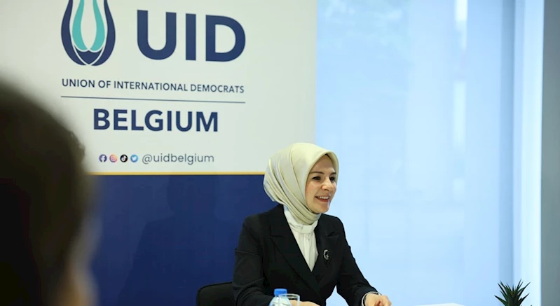 Aile ve Sosyal Hizmetler Bakanımız Göktaş, UID Anvers Belçika Bölge Ofisi