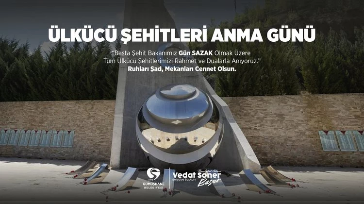 BAŞKANIMIZ ÜLKÜCÜ ŞEHİTLERİMİZİ UNUTMADI