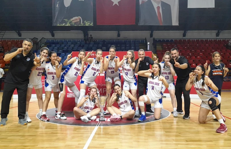Adana Büyükşehir Belediyesi U16 Kız Basketbol Takımı Türkiye Şampiyonu…