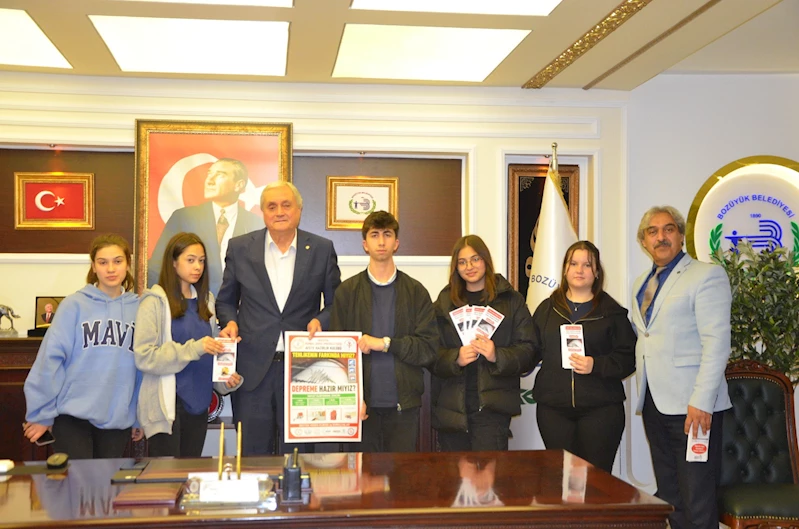 - “DEPREM BİLİNCİ OLUŞTURMA PROJELERİNİ” BAŞKAN BAKKALCIOĞLU İLE PAYLAŞTILAR