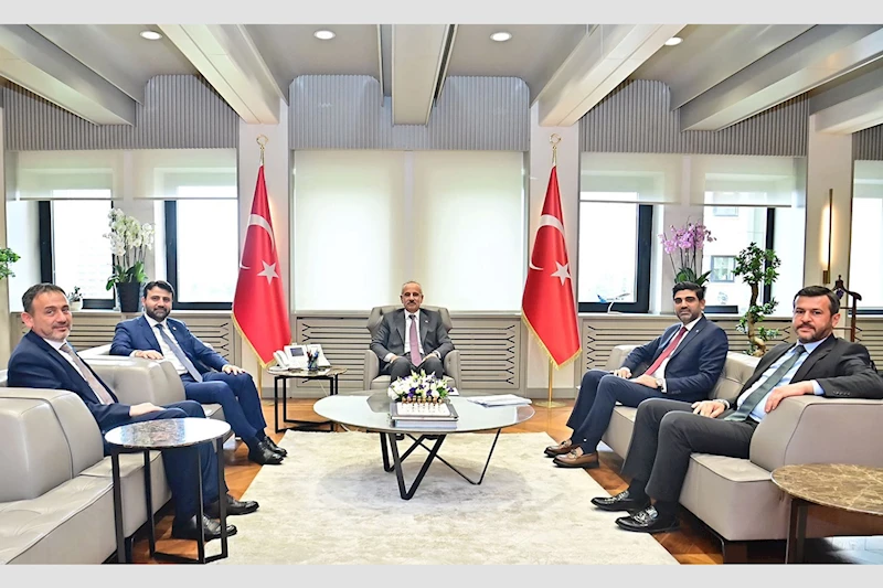 Belediye Başkanımız Özkan Çetinkaya, Sayın Abdulkadir Uraloğlu’nu Ziyaret Etti
