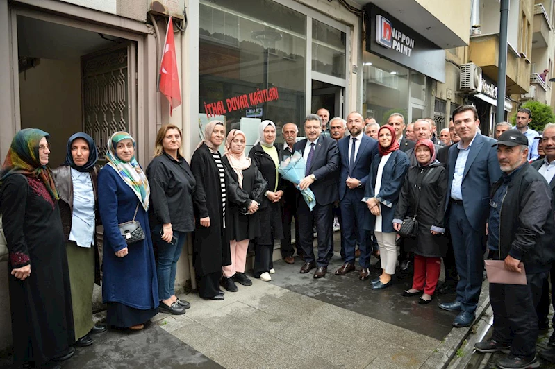 BAŞKAN GENÇ VAKFIKEBİR’DE İLÇE TEŞKİLATIYLA BİR ARAYA GELDİ