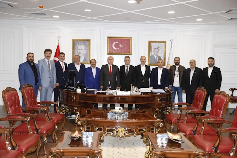 SAM-BİR’DEN BAŞKAN İHSAN KURNAZ’A ZİYARET
