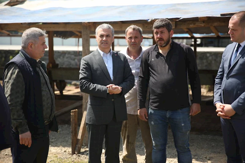 BAŞKANIMIZ KURBAN SATIŞ ALANIMIZDA İNCELEMELERDE BULUNDU