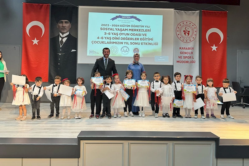 Sosyal Yaşam Merkezleri Kreş Öğrencilerimizden Yıl Sonu Etkinliği