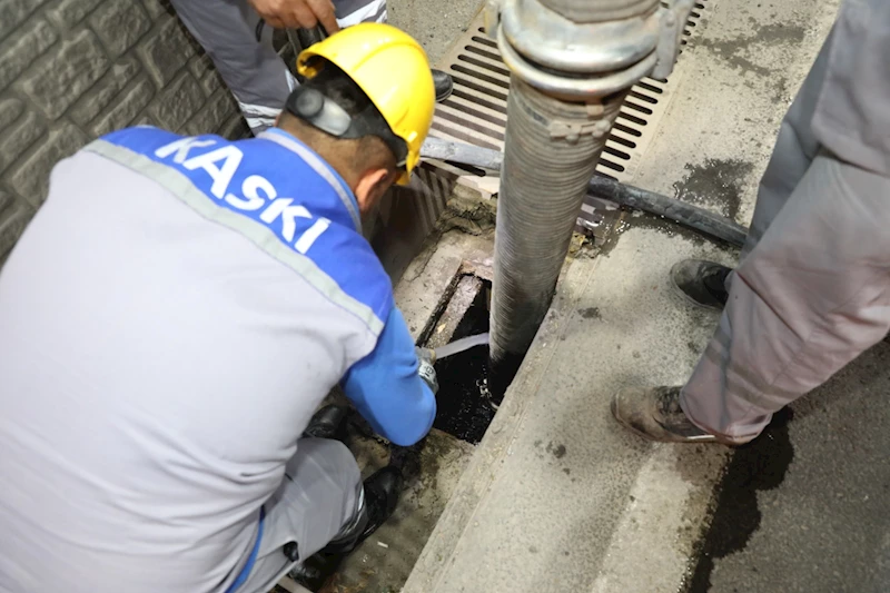 KASKİ, Aşırı Yağışlara Karşı Önlem Alıyor