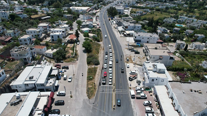 Bodrum’un Yolları Yenilendi