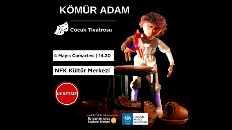 “Kömür Adam” Minik İzleyicilerini Bekliyor