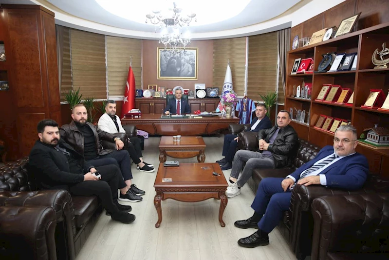TRABZON TÜM RESTORANTLAR VE TURİZMCİLER DERNEĞİ YÖNETİMİNDEN BAŞKANIMIZA ZİYARET