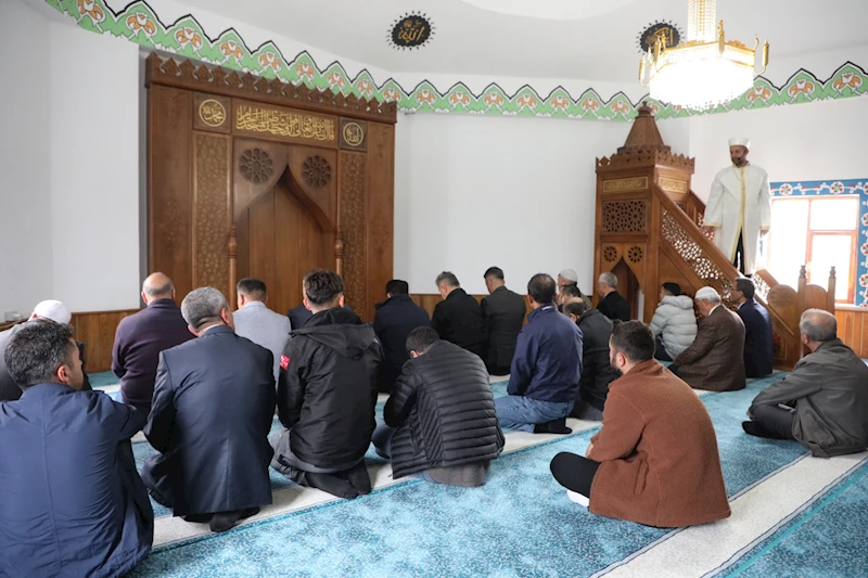 MEHMET HAFIZ MESCİDİ İBADETE AÇILDI