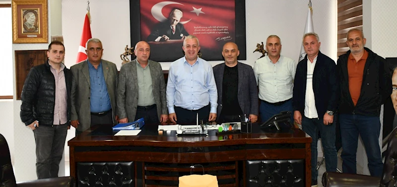 BELEDİYE BAŞKANIMIZ SAYIN BİLGEHAN ERDEM’İ, S.S. ARTVİN 1 NOLU MOTORLU TAŞIYICILAR KOOPERATİFİ BAŞKANI MEHMET ÖNGÜNER VE YÖNETİMİ ZİYARET ETTİ