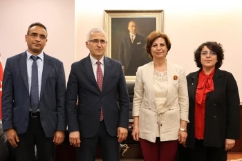 REKTÖR ÇOLAK’TAN ÜNLÜCE’YE ZİYARET