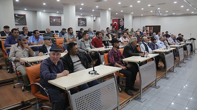 KURBAN SATIŞ YERLERİ İÇİN KURA ÇEKİMİ YAPILDI...