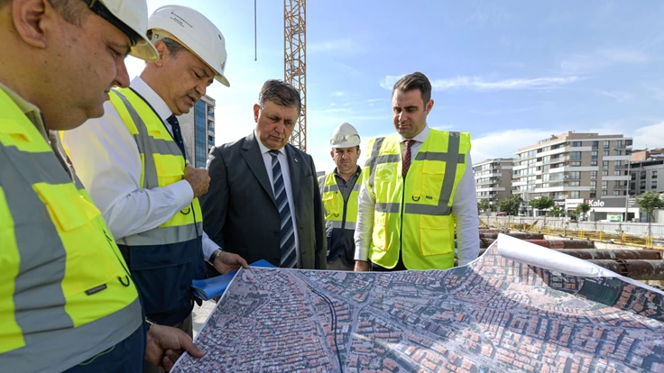 Buca Metrosu’nda tünel kazıları ilerliyor