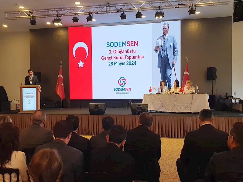 BAŞKAN ŞUBAŞI SODEMSEN GENEL KURUL ÜYELİĞİNE SEÇİLDİ