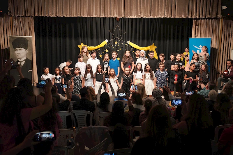 ÇOCUKLAR 7 AYLIK ÇALIŞMALARINI KONSER İLE TAÇLANDIRDI