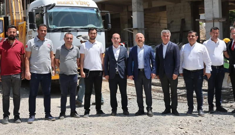 ADIYAMAN VALİMİZ SAYIN DR. OSMAN VAROL DAN BELEDİYE BAŞKANIMIZ ERCAN ÖNCEBE