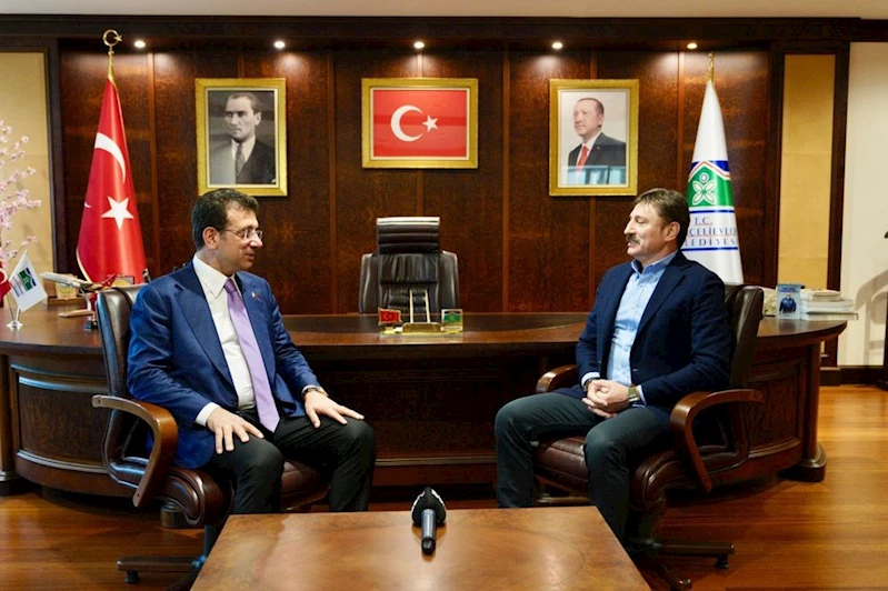 BAHÇELİEVLER BELEDİYE BAŞKANI BAHADIR’I TEBRİK ETTİ