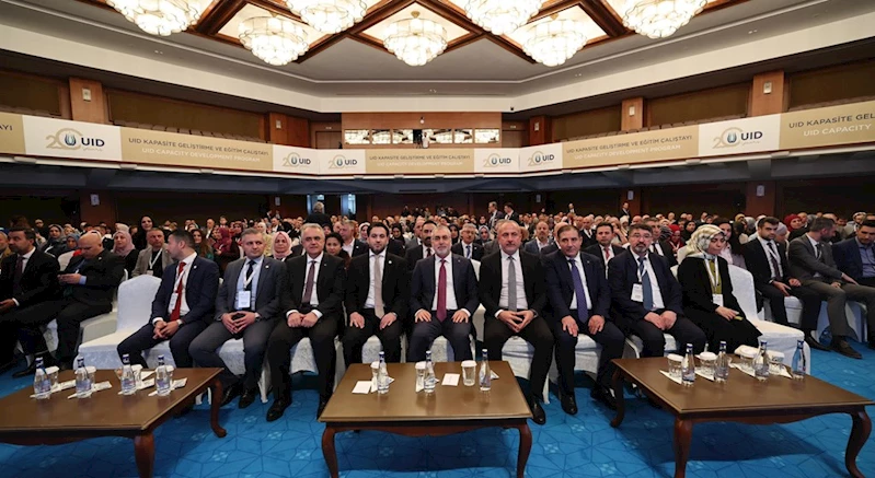 Bakan Işıkhan, UID Kapasite Geliştirme ve Eğitim Çalıştayı’na Katıldı