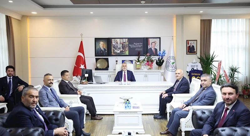 Bakan Işıkhan, Kızılcahamam Belediye Başkanı Süleyman Acar’a Hayırlı Olsun Ziyaretinde Bulundu