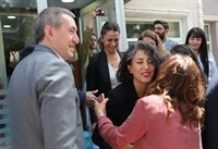 DEM Parti Eş Genel Başkanlarından Belediyeye Ziyaret