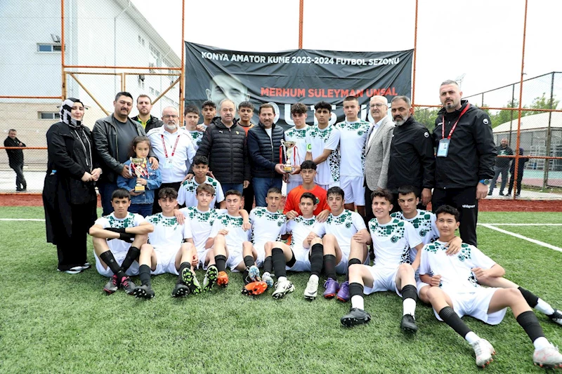 KARATAY BELEDİYESPOR U15 FUTBOL TAKIMI,  U15 LİGİ’NDE ŞAMPİYON OLDU