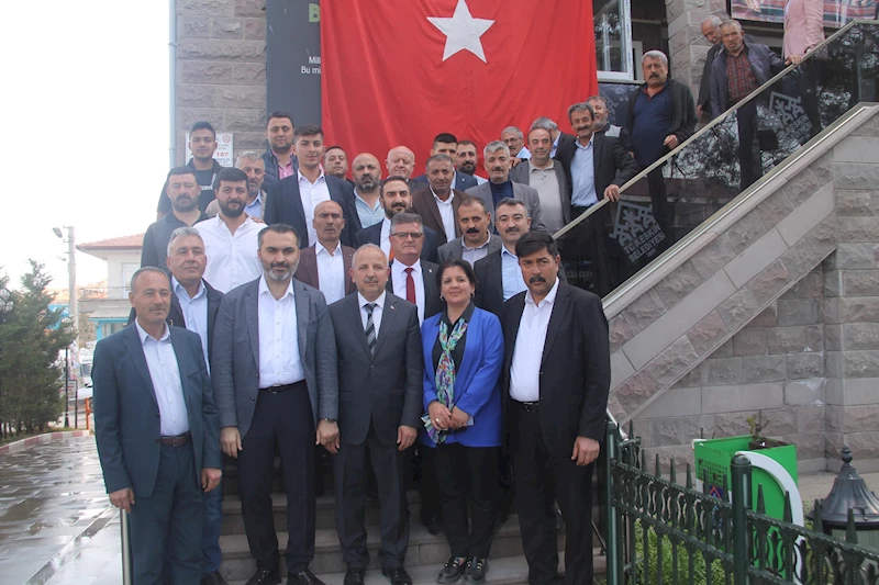 Ak Parti İl Teşkilatından Keskin Belediye Başkanı Ekmel Cönger