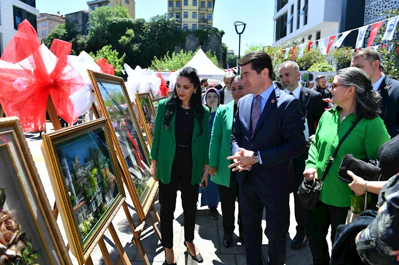 Ortahisar’da el emeği göz nuru eserler görücüye çıktı