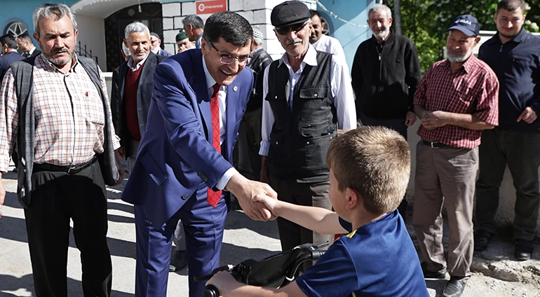 BAŞKANIMIZ KAHVECİ’DEN ANDIZ VE GEVEN’E ZİYARET