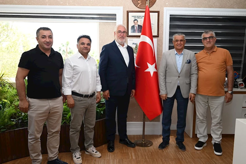 Simena Comfort Hotel’den Başkan Topaloğlu’na ziyaret