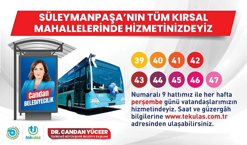 ULAŞIMDA, SÜLEYMANPAŞA