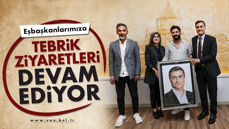 Eşbaşkanlarımıza Tebrik Ziyaretleri Devam Ediyor