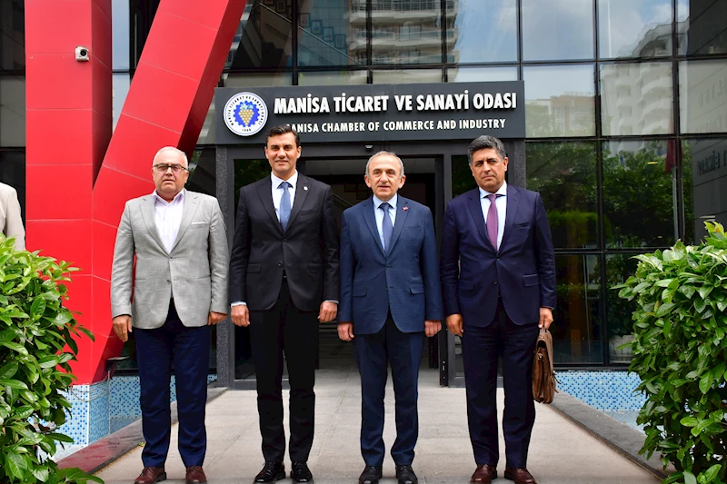 Başkan Zeyrek’ten MTSO Başkanı Yılmaz’a Ziyaret