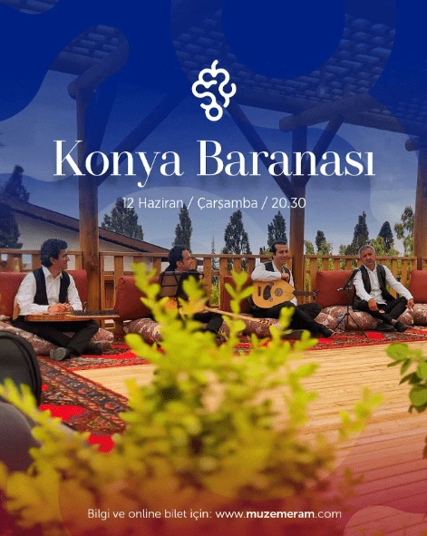 MERAM’DA YAZ AKŞAMLARI KONYA BARANASI İLE RENKLENECEK