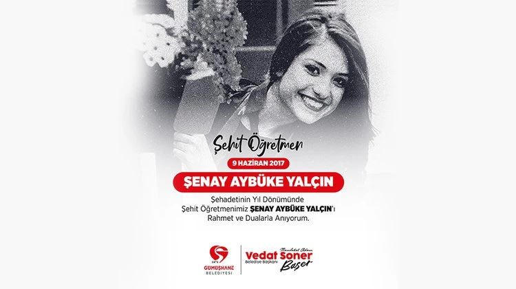 BAŞKANIMIZ, ŞEHADETİNİN YIL DÖNÜMÜNDE ŞEHİT ÖĞRETMENİMİZ ŞENAY AYBÜKE YALÇIN’I ANDI