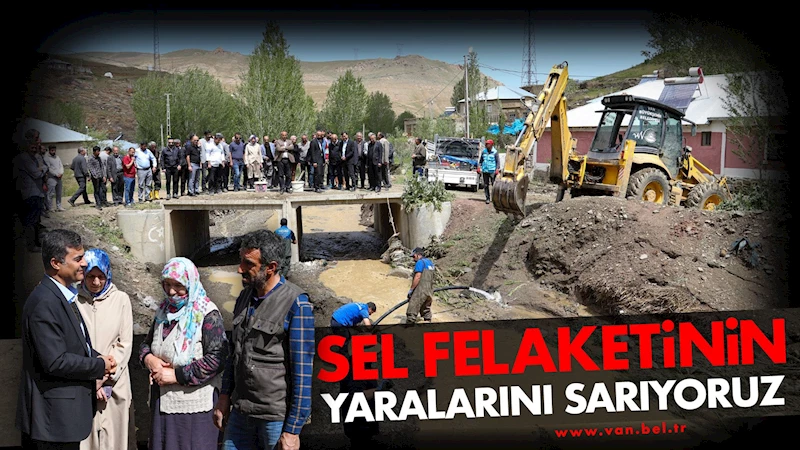Sel Felaketinin Yaralarını Sarıyoruz