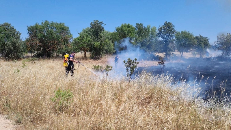 Ormanlık Alanı Tehdit Eden Yangına Acil Müdahale