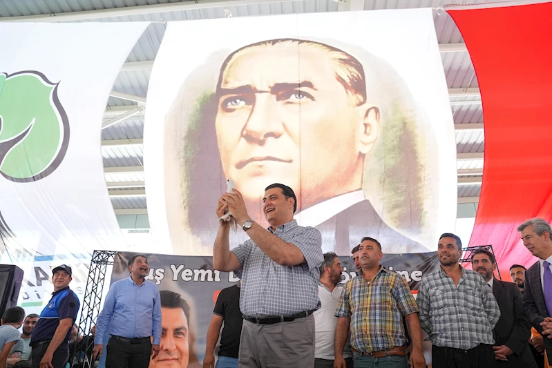 BAŞKAN YILMAZ: “KUŞÇULARIN ARKASINDA DURMAK BOYNUMUN BORCU”