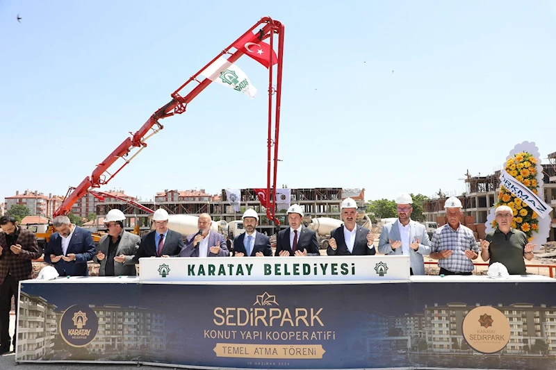 600 DAİRELİK 44. KONUT HAMLESİNDE TEMELLER ATILDI