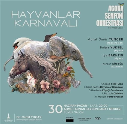 Kurtarılmış hayvanlar çiftliğine müzikli destek