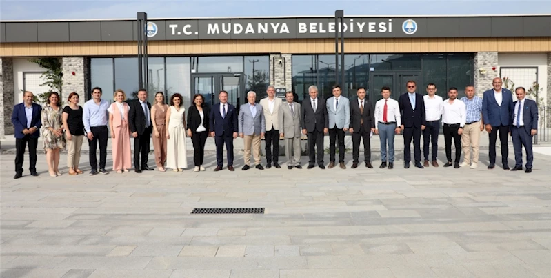 BÜYÜKŞEHİR VE MUDANYA BELEDİYELERİNDEN İŞBİRLİĞİ VURGUSU