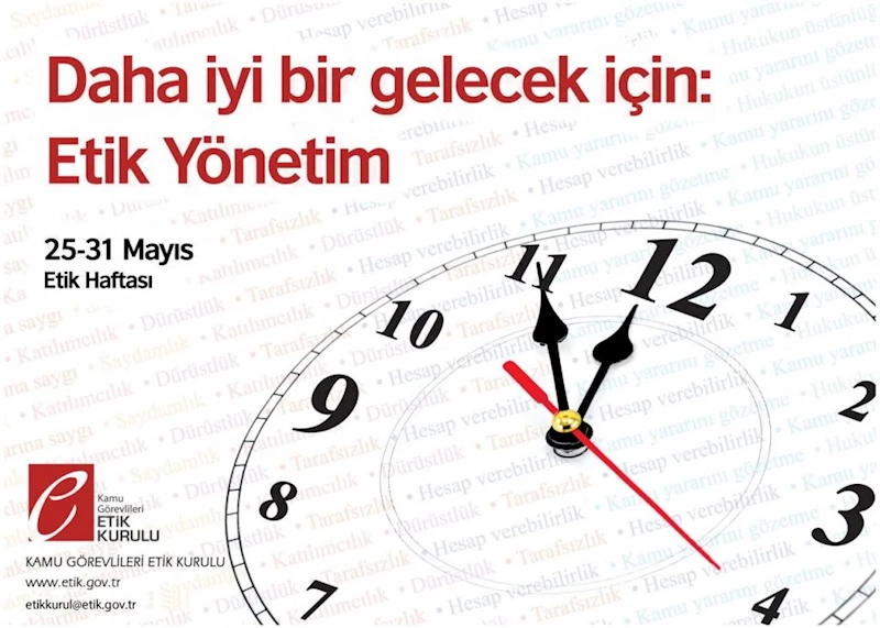 25-31 Mayıs Etik Haftası