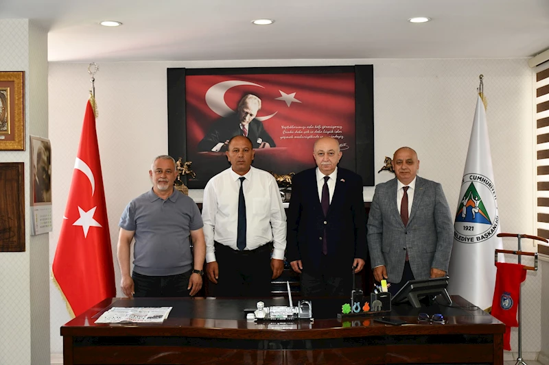 GÜRCİSTAN TRABZON BAŞKONSOLOSU SN. NIKOLOZ IASHVILI, BELEDİYE BAŞKAN VEKİLİMİZ SN. SEYFİ PİŞKİN