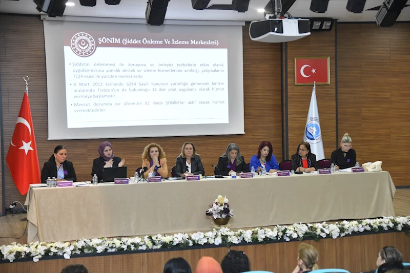 Ortahisar Belediyesi’nden ‘Kadınlar Artık Sessiz Kalmıyor’ paneli