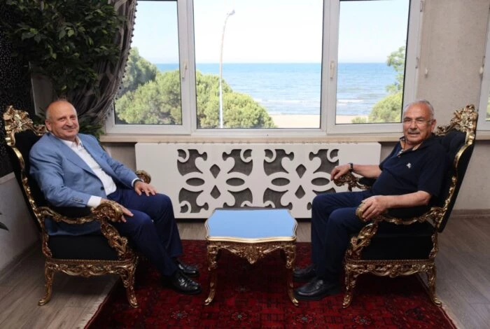 BAŞKAN GÜLER’DEN BAŞKAN TAVLI’YA ZİYARET