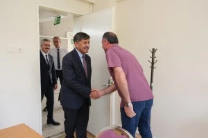 Belediye Başkanımız Sayın Bekir Aksun, Belediye Çalışanlarının Kurban Bayramlarını Kutladı.