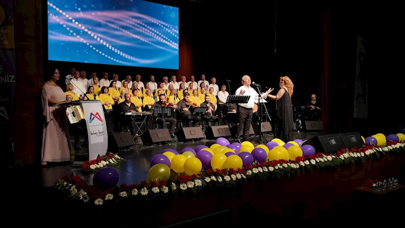 Büyükşehir’in Gönülden Sesler Korosu’ndan ‘Mersin’de Yaz Nağmeleri’ Konseri
