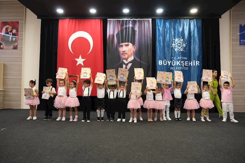 AYDIN BÜYÜKŞEHİR BELEDİYESİ ÇOCUK GELİŞİM MERKEZLERİ MEZUNLARINI VERMEYE DEVAM EDİYOR